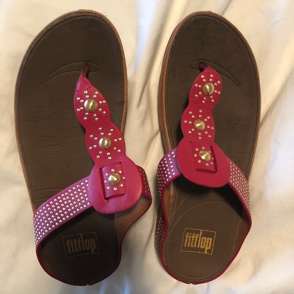 FitFlops! Red, lightly worn